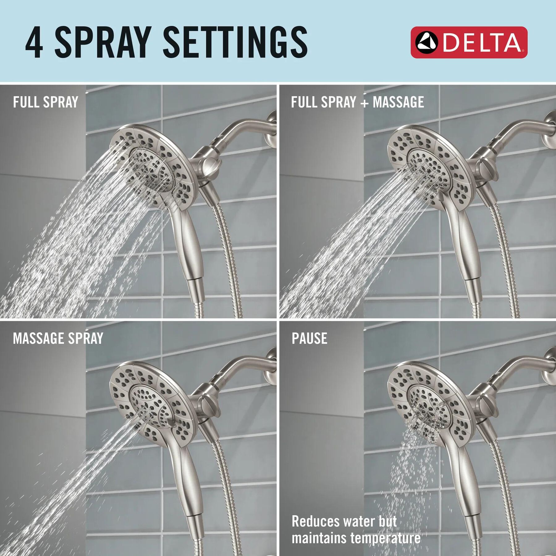 Monitor&reg; 14 Series Tub and Shower Trim Only with In2ition&reg; Hand Shower