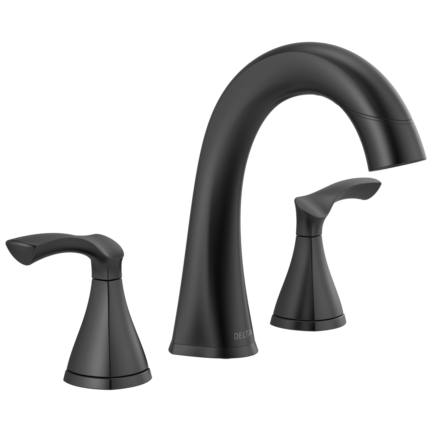 Two Handle Widespread Pull-Down Bathroom Faucet