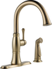Single Handle Kitchen Faucet with Spray