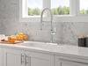 Single Handle Pull-Down Kitchen Faucet With Spring Spout