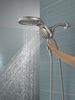 HydroRain&reg; H<sub>2</sub>Okinetic&reg; 5-Setting Two-in-One Shower Head