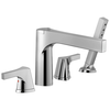 Roman Tub with Hand Shower Trim