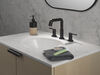 Two Handle Widespread Pull-Down Bathroom Faucet