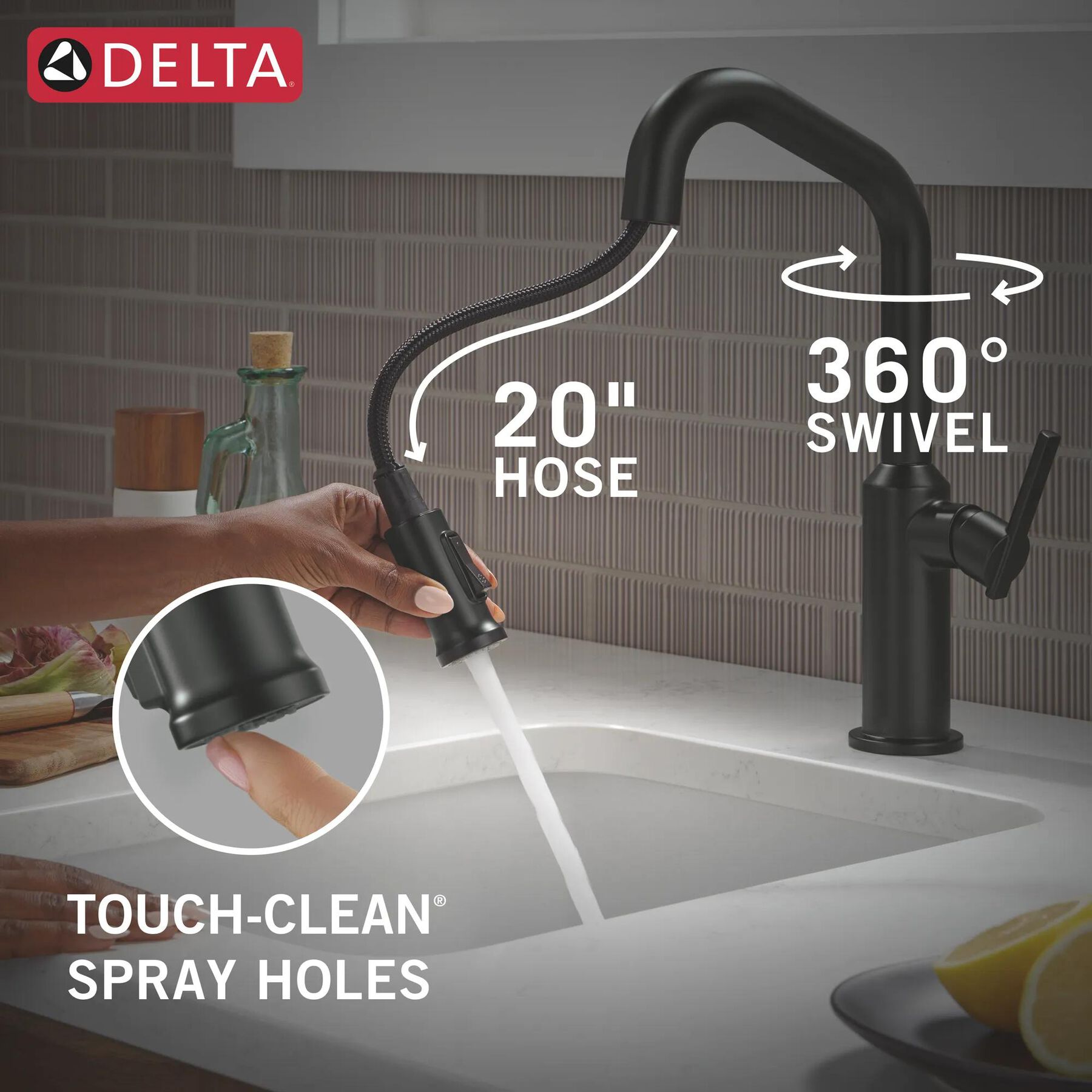 Single Handle Pull-Down Bar/Prep Faucet