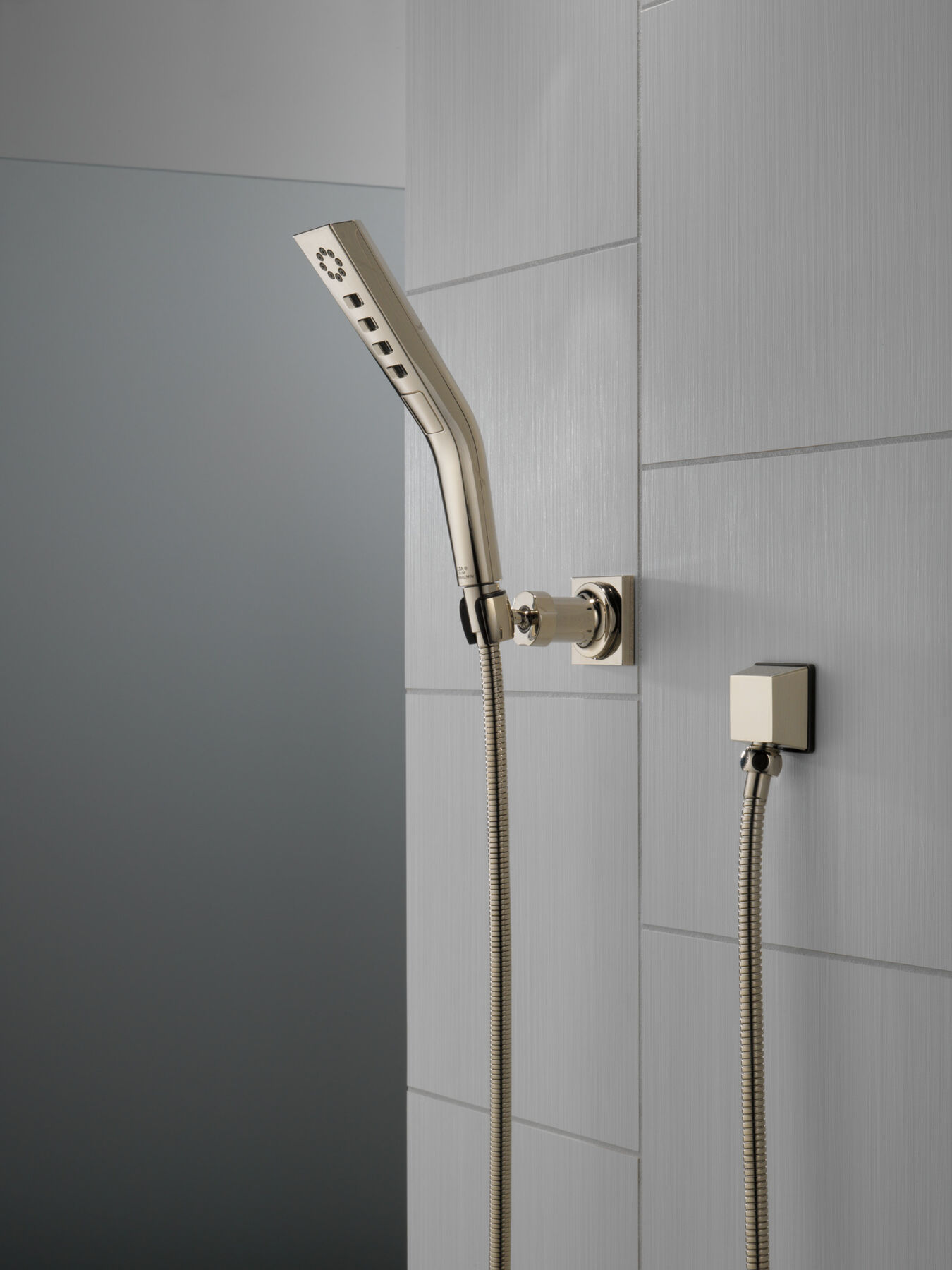 H<sub>2</sub>Okinetic&reg; 3-Setting Wall Mount Hand Shower
