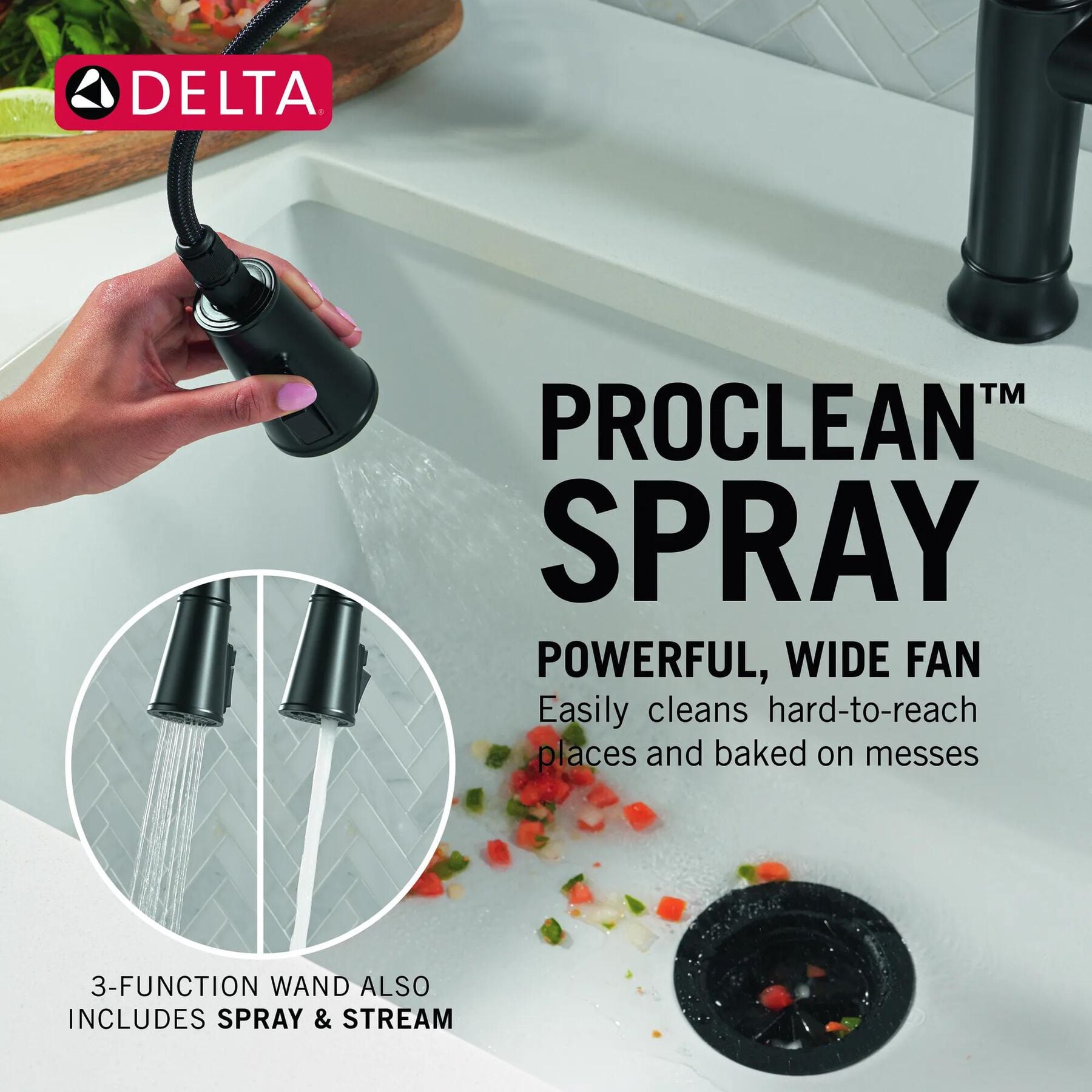 Single Handle Pull-Down Kitchen Faucet (Recertified)