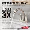 Two Handle Centerset Pull-Down Bathroom Faucet (Recertified)
