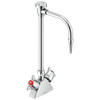 Two Handle Deck-mount Laboratory Mixing Faucet
