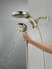 HydroRain&reg; H<sub>2</sub>Okinetic&reg; 5-Setting Two-in-One Shower Head (Recertified)