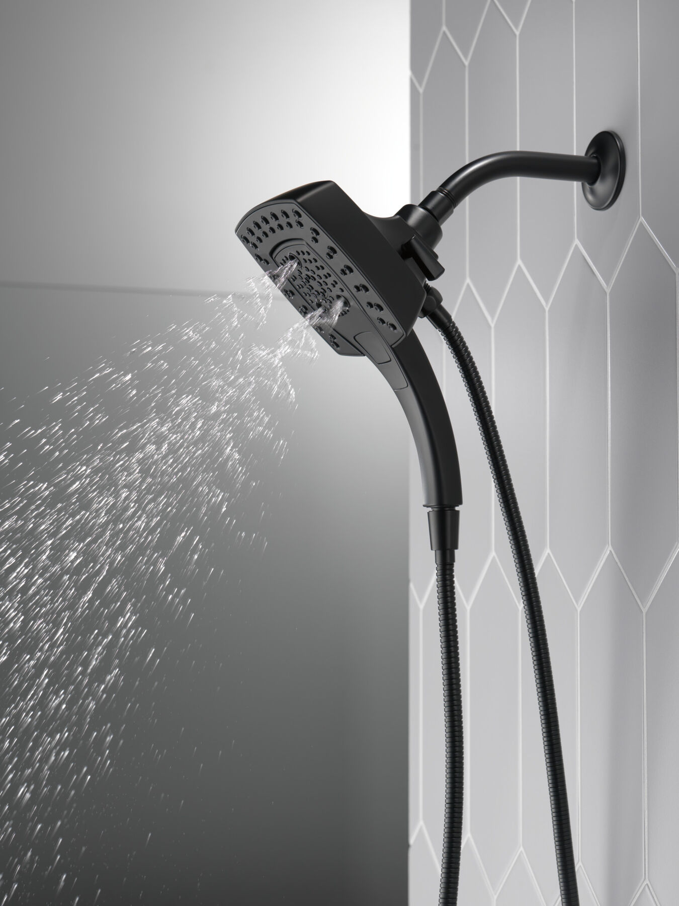H<sub>2</sub>Okinetic&reg; In2ition&reg; 5-Setting Two-in-One Shower (Recertified)