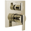 Angular Modern Monitor&reg; 14 Series Valve Trim with 6-Setting Integrated Diverter