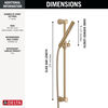Premium Single-Setting Slide Bar Hand Shower