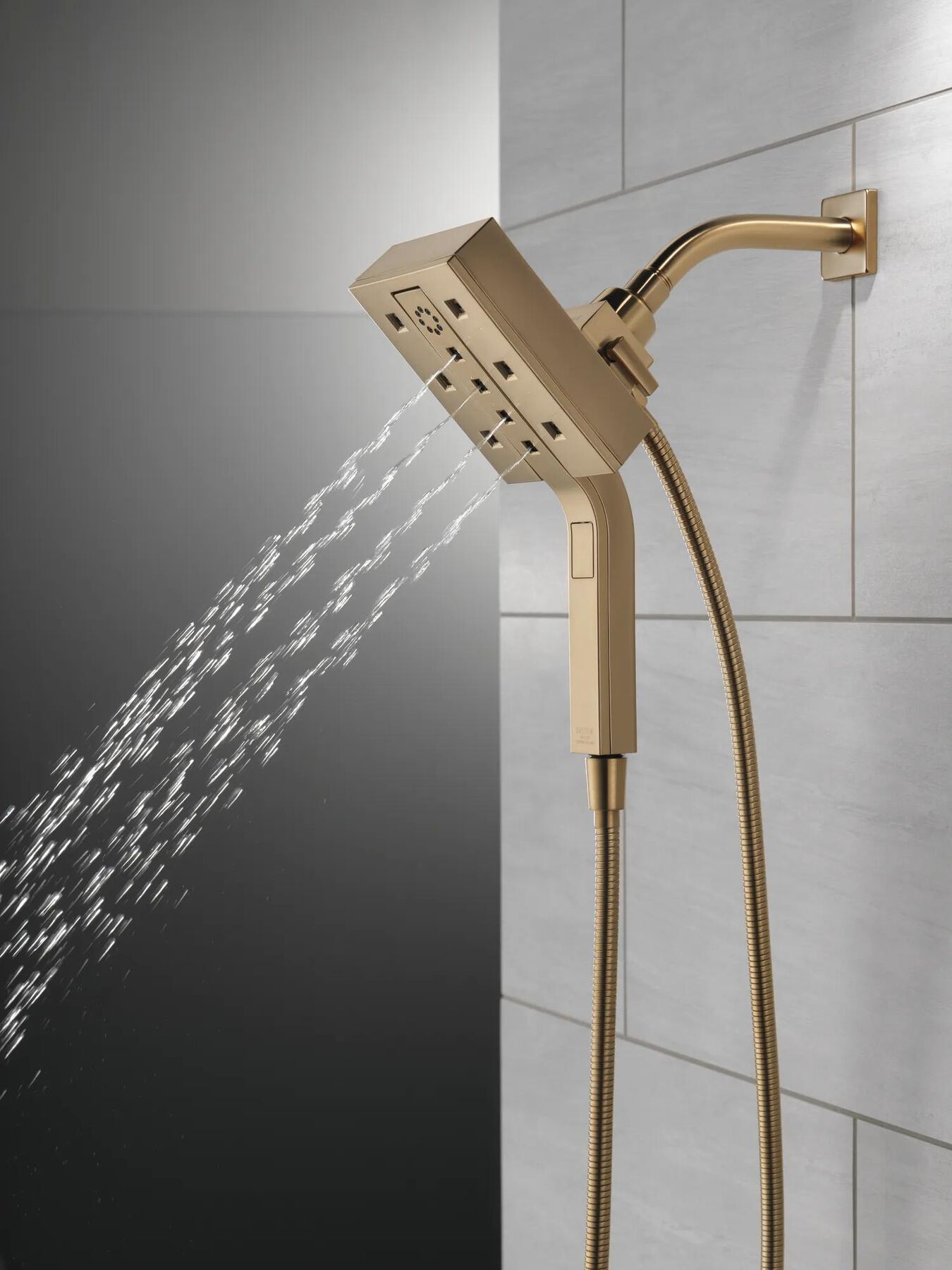H<sub>2</sub>Okinetic&reg; In2ition&reg; 4-Setting Two-in-One Shower (Recertified)