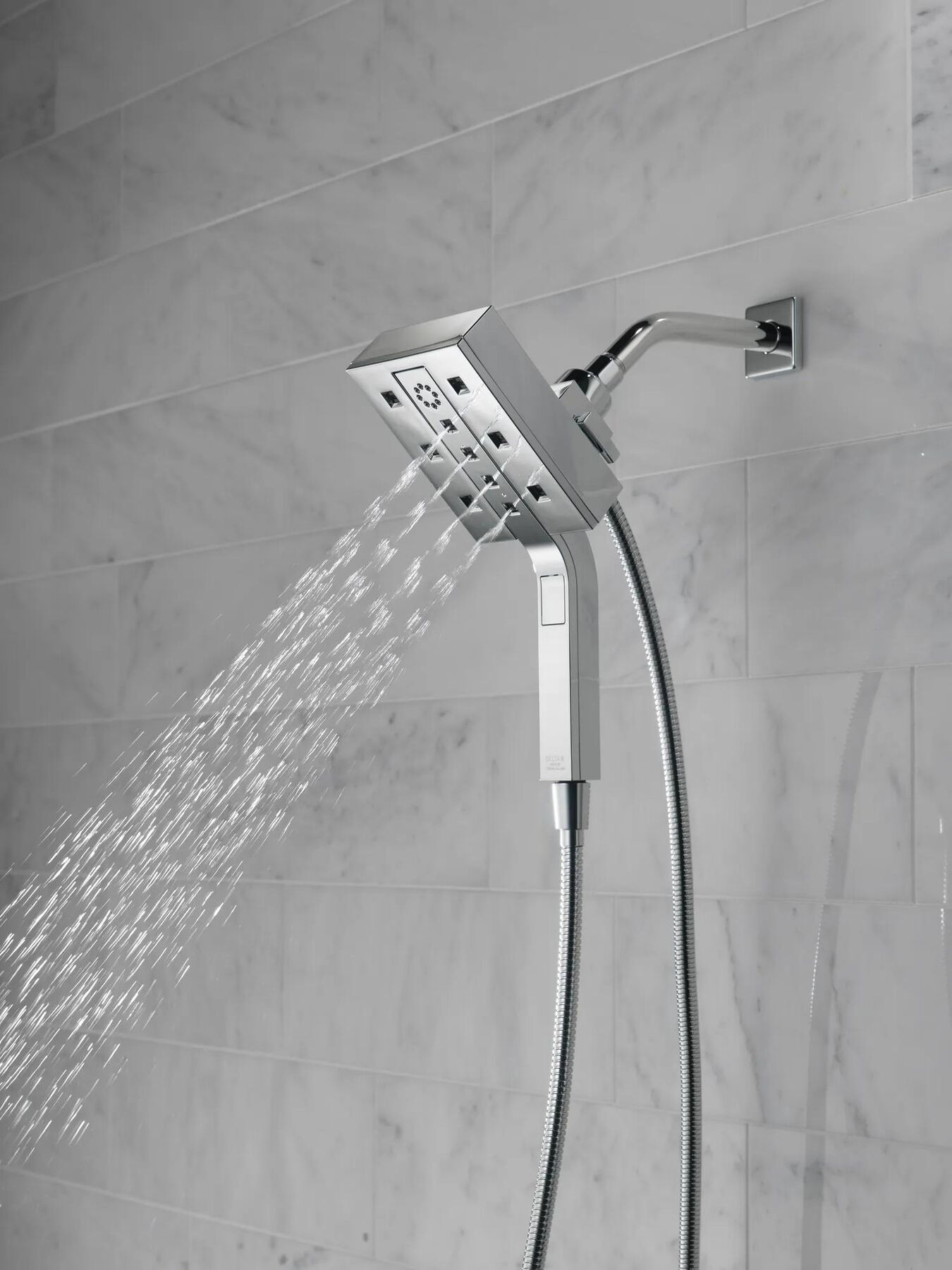 H<sub>2</sub>Okinetic&reg; In2ition&reg; 4-Setting Two-in-One Shower (Recertified)