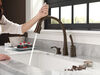 Single Handle Pull-Down Kitchen Faucet with Touch2O&reg; Technology and Soap Dispenser