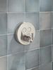 Round Contemporary Push-Button Shower