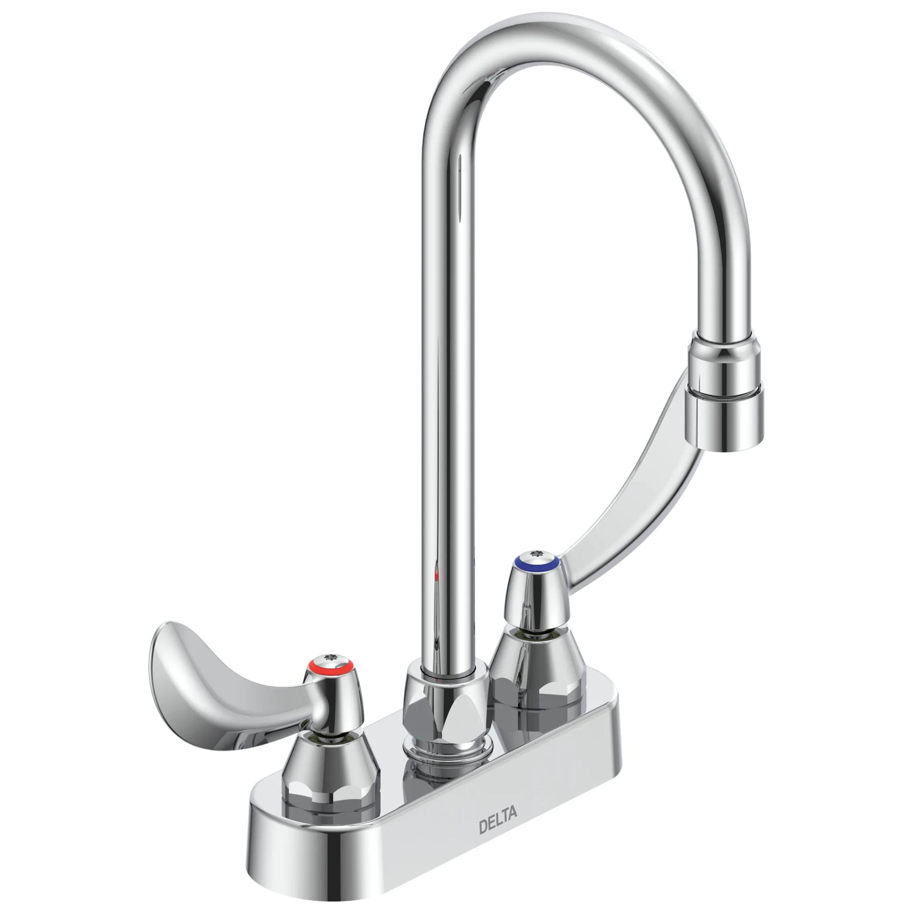 Two Handle 4 In Deck-Mount Faucet