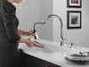 Single Handle Pull-Down Kitchen Faucet with Soap Dispenser and ShieldSpray&reg; Technology