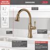 Single Handle Pull-Down Kitchen Faucet with ShieldSpray&reg; Technology