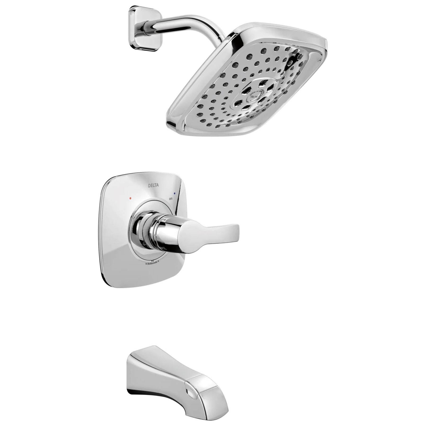 Monitor&reg; 14 Series H<sub>2</sub>Okinetic&reg; Tub & Shower Trim
