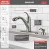 Single Handle Pull-Out Kitchen Faucet (Recertified)