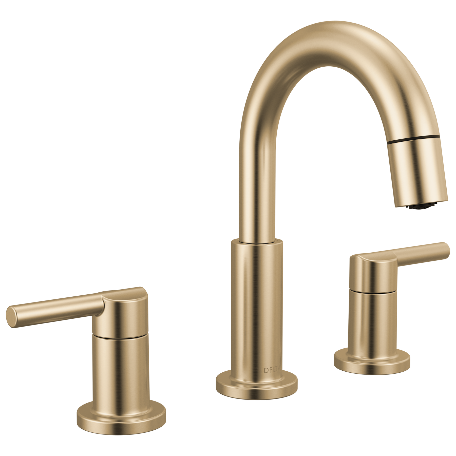 Two Handle Widespread Pull-Down Bathroom Faucet