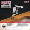 Single Handle Mid-Height Vessel Bathroom Faucet