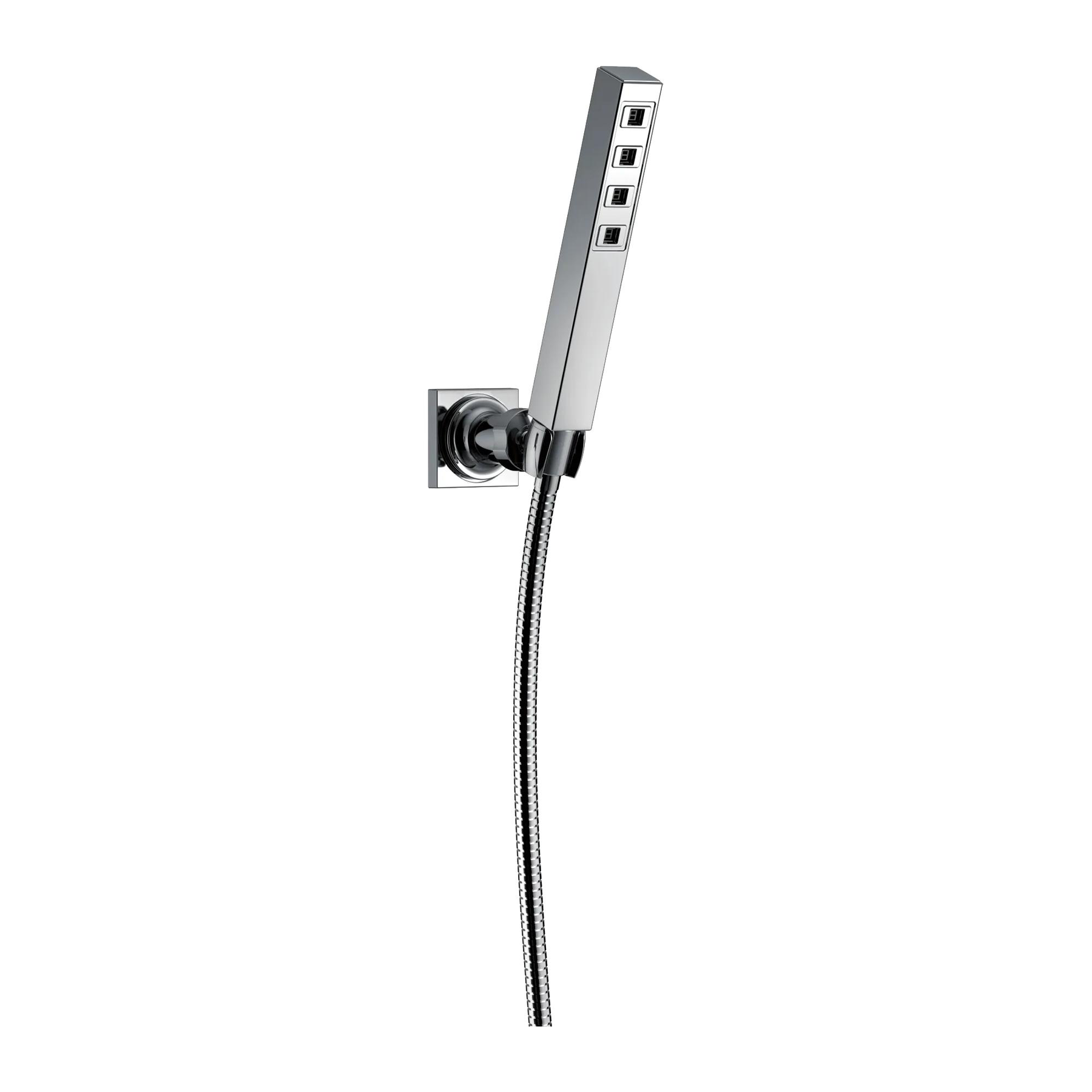 H<sub>2</sub>Okinetic&reg; Single-Setting Adjustable Wall Mount Hand Shower (Recertified)