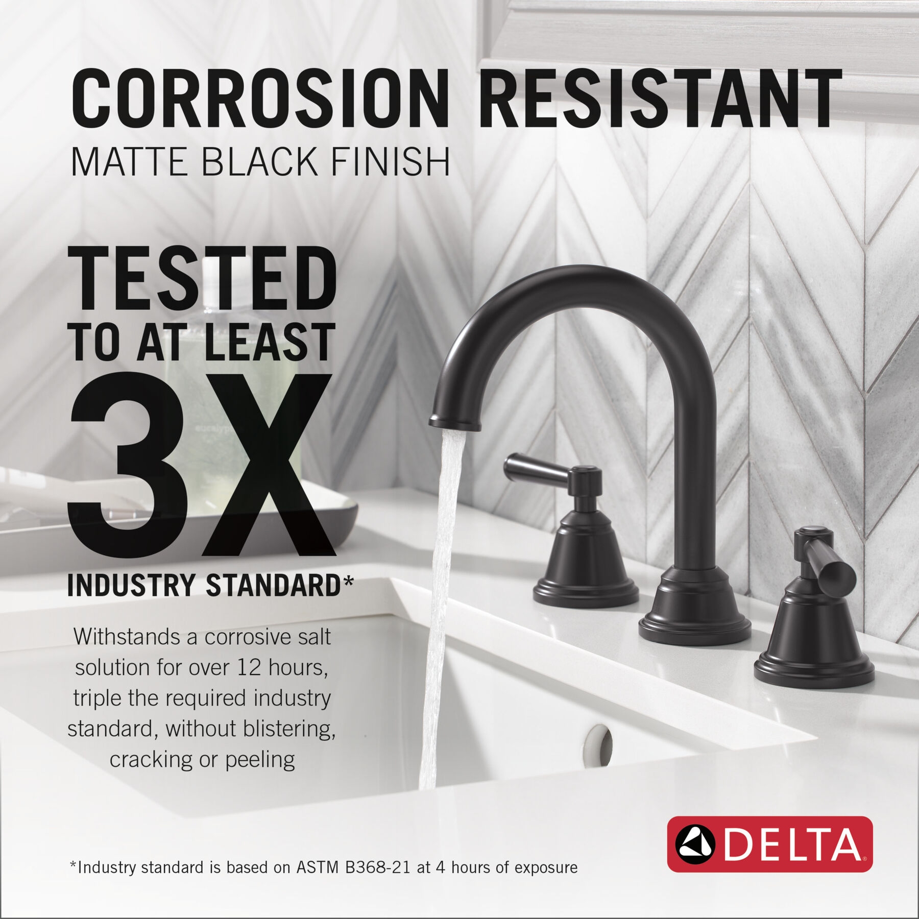 Two Handle Widespread Bathroom Faucet