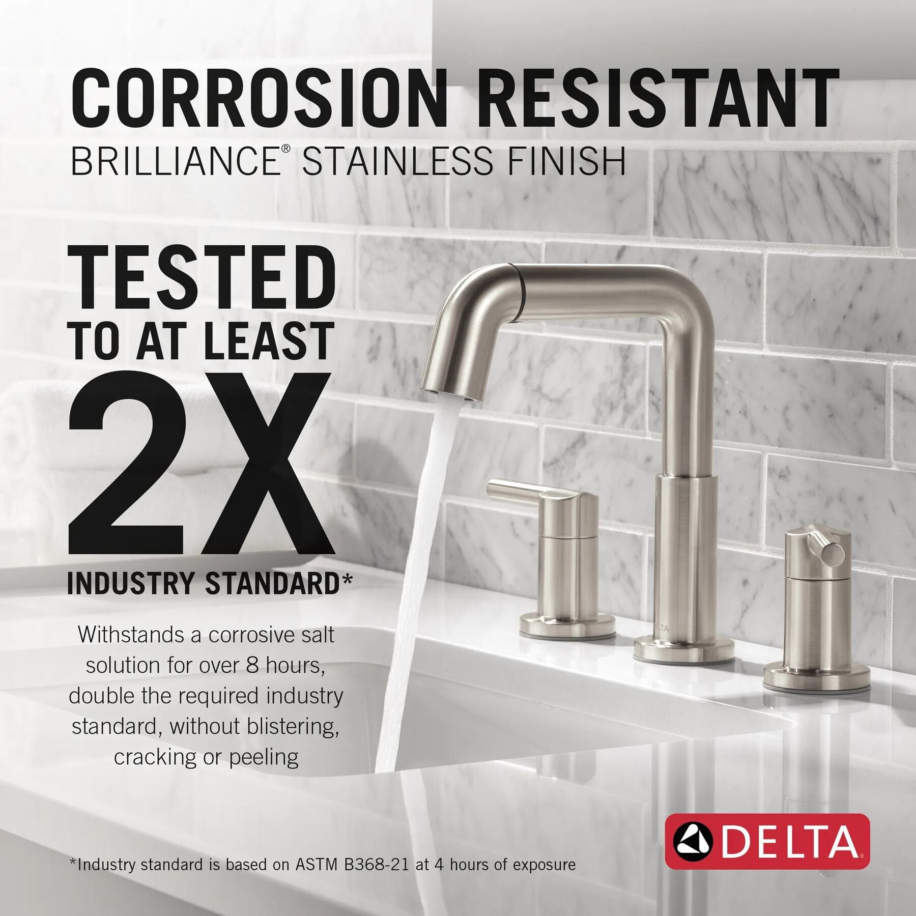 Two Handle Widespread Pull-Down Bathroom Faucet