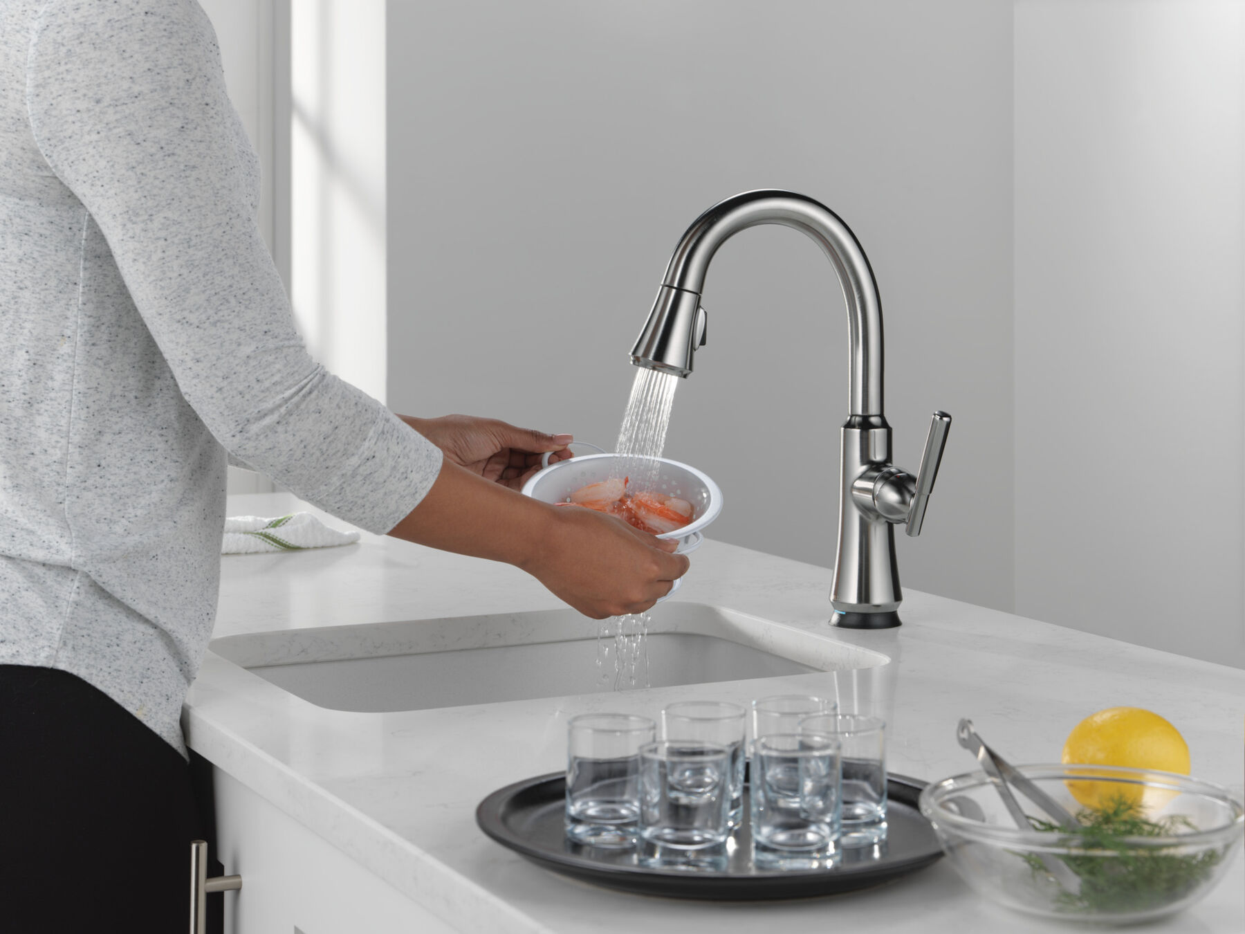 Touch2O&reg; Bar / Prep Faucet with Touchless Technology