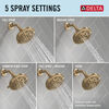 Detangling Hand Shower with 5- Setting Showerhead and Shower Filter Bundle
