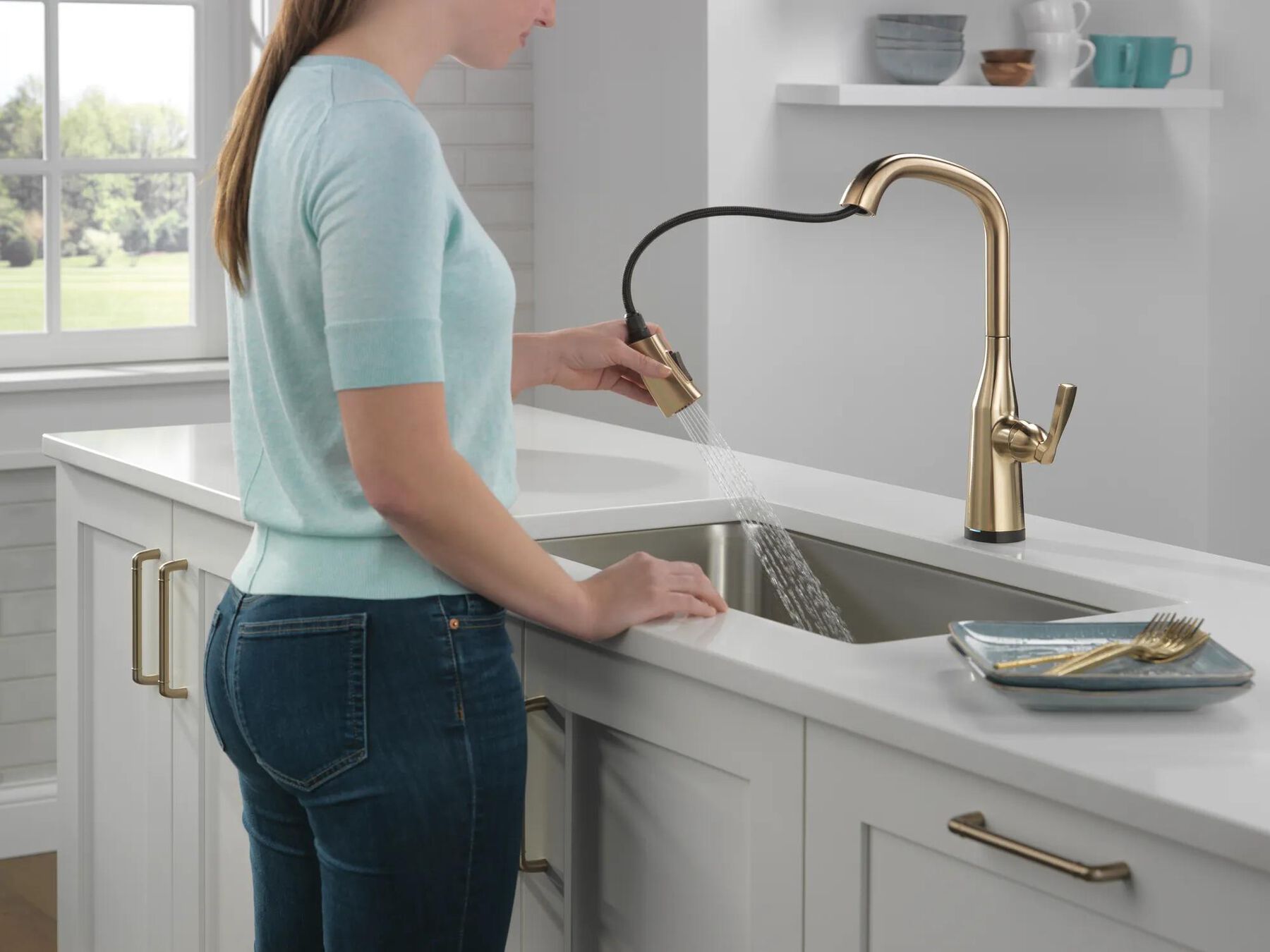 Touch<sub>2</sub>O&reg;  Pull-Down Kitchen w/ Voice (Recertified)