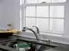 Single Handle Pull-Out Kitchen Faucet with Soap Dispenser