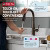 Single Handle Pull-Down Kitchen Faucet with Touch<sub>2</sub>O&reg; Technology