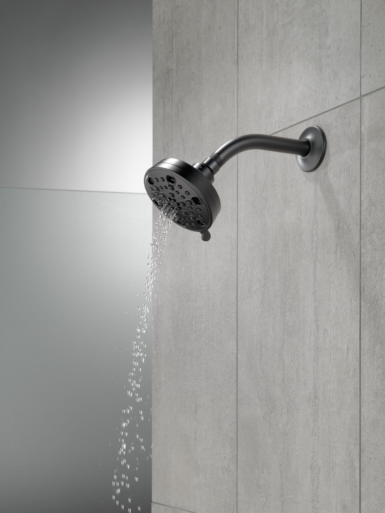 H<sub>2</sub>Okinetic&reg; 5-Setting Contemporary Shower Head