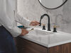 Two Handle Widespread Pull-Down Bathroom Faucet