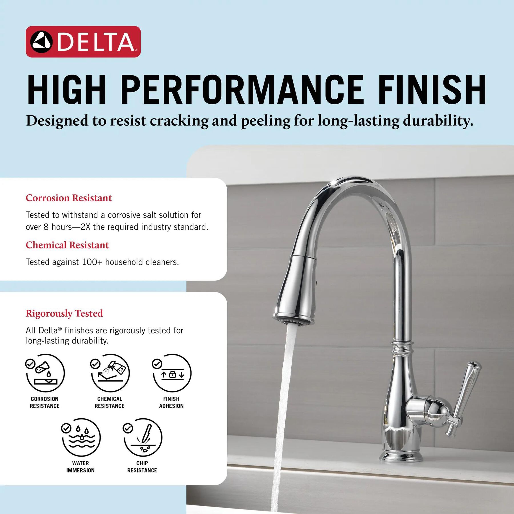 Single Handle Pull-Down Kitchen Faucet with Soap Dispenser and ShieldSpray&reg; Technology