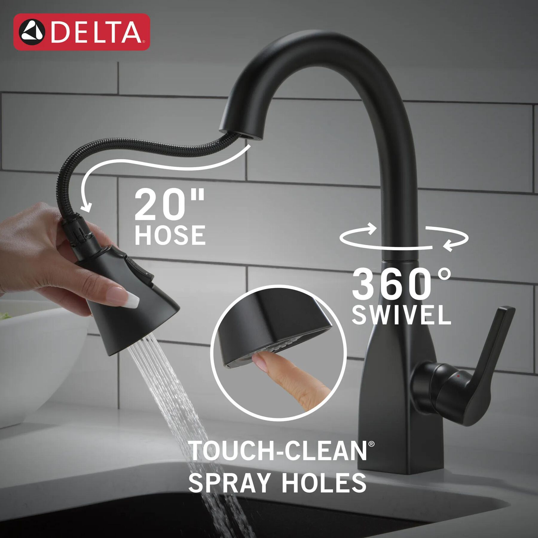 Single Handle Pull-Down Bar / Prep Faucet
