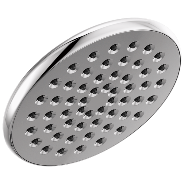 YU☆ Single-Setting Raincan Shower Head in Chrome 52433 | Delta Faucet