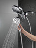 HydroRain&reg; 4-Setting Two-in-One Shower Head