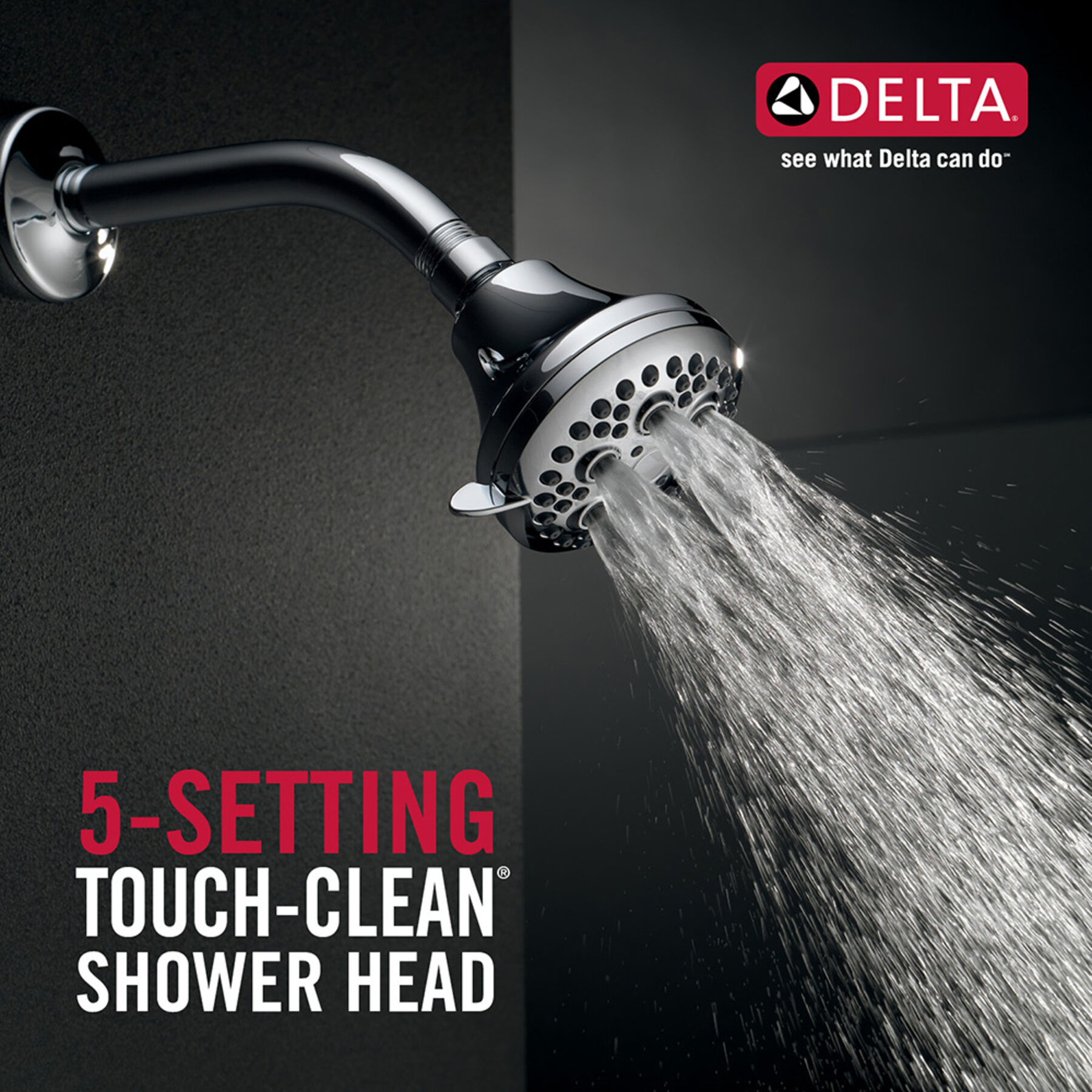 Shower Head 1.75 GPM 5-Setting