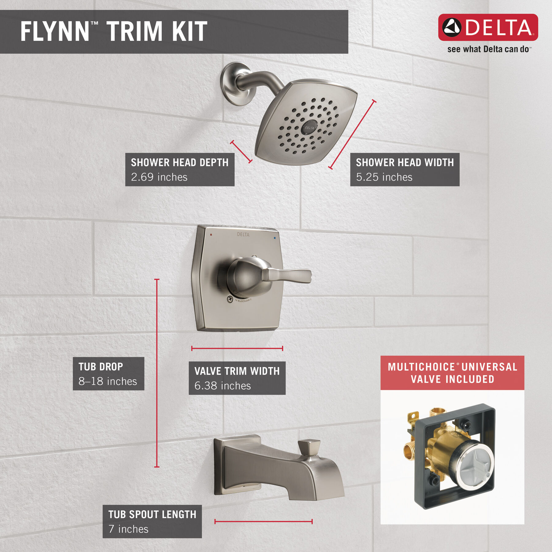 Monitor(R) 14 Series Tub and Shower Trim