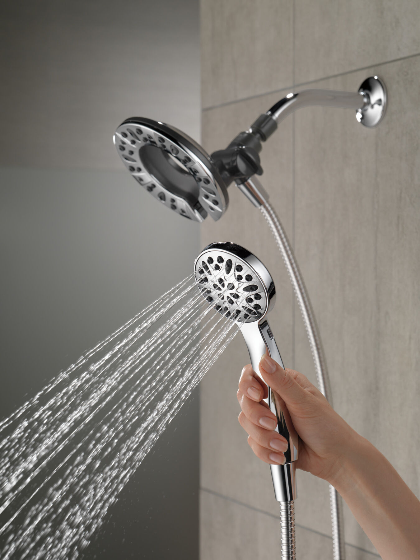 In2ition&reg; 4-Setting Two-in-One Shower (Recertified)