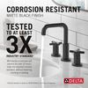 Two Handle Widespread Bathroom Faucet