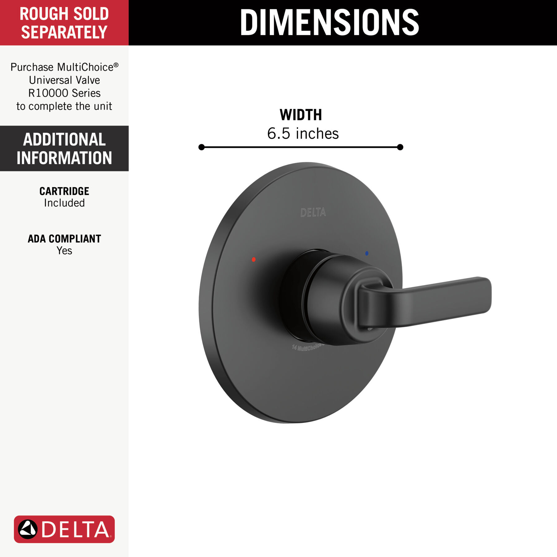 Monitor 14 Series Valve Only Trim