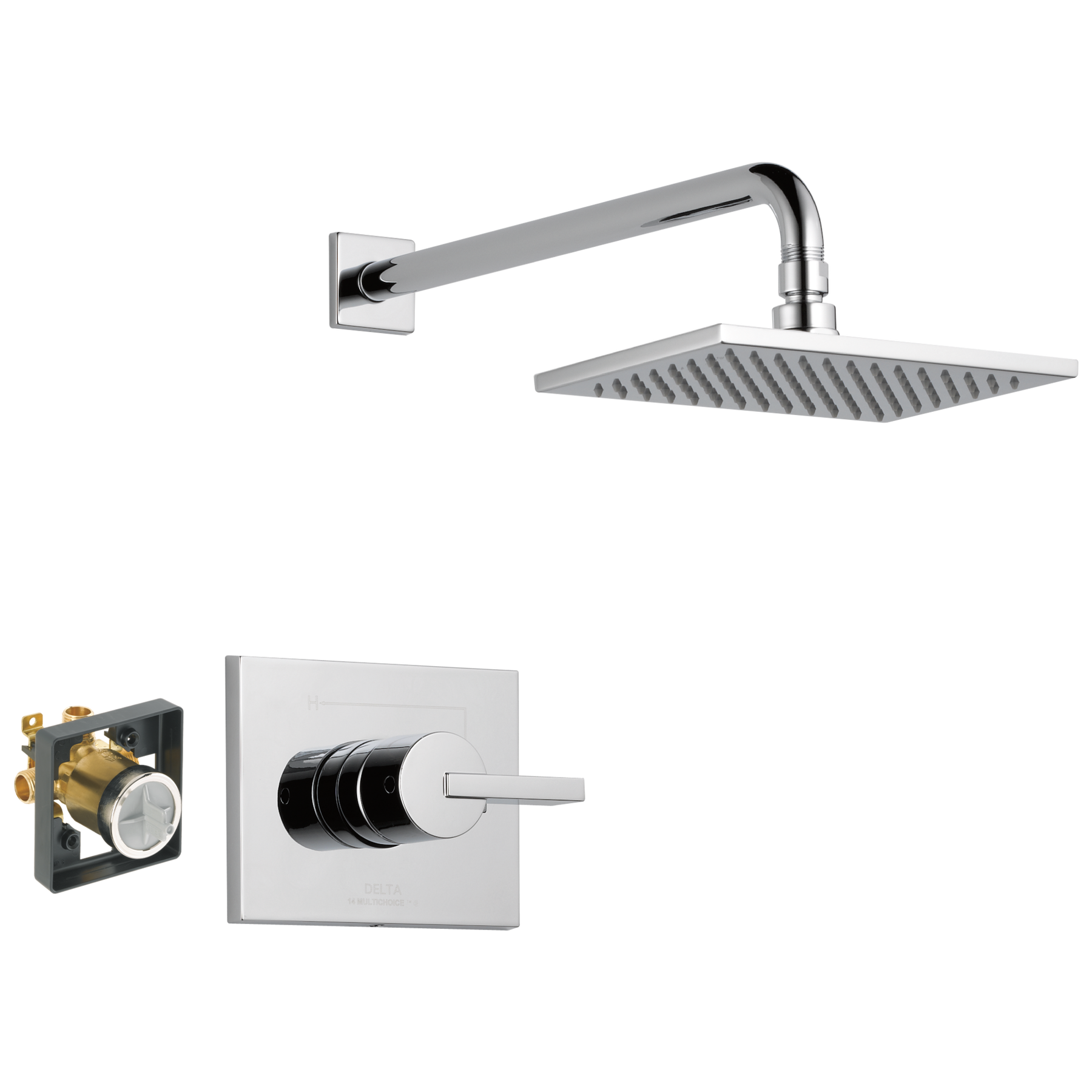 Shower Trim with Rough Bundle - 14 Series
