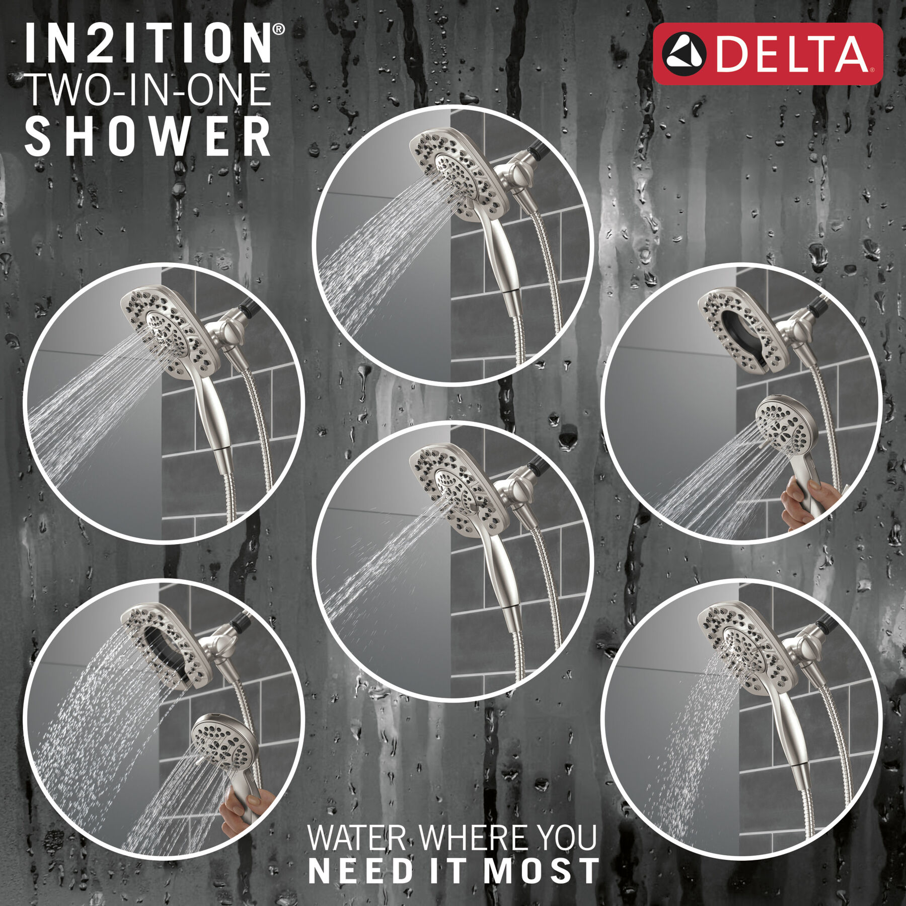Single Handle Lavatory Faucet with 14 Series Tub Shower Trim Bundle