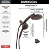 PivotPro&trade; 3-in-1 Combination Shower