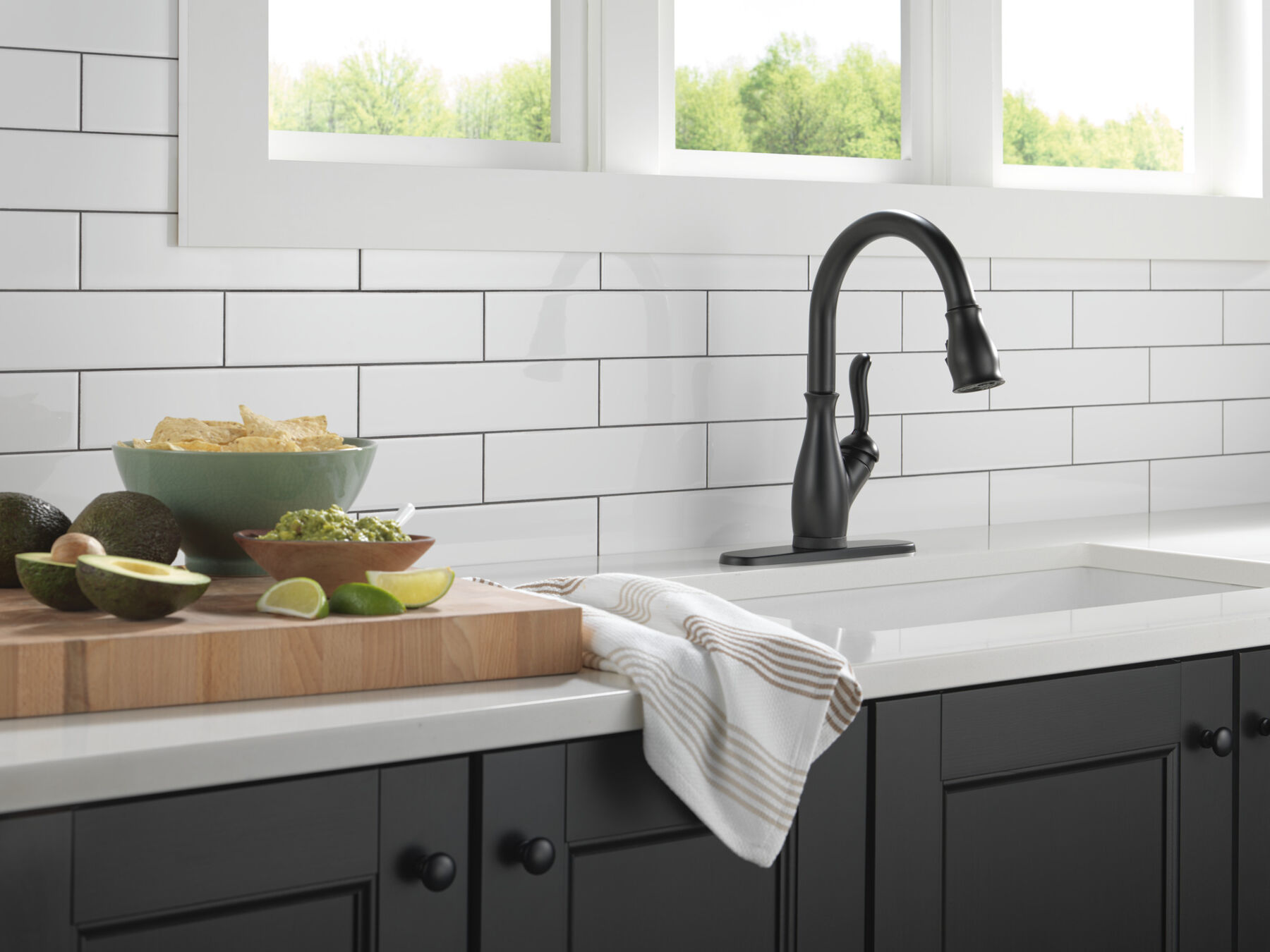 VoiceIQ&reg; Single Handle Pull-Down Faucet with Touch<sub>2</sub>O&reg; Technology
